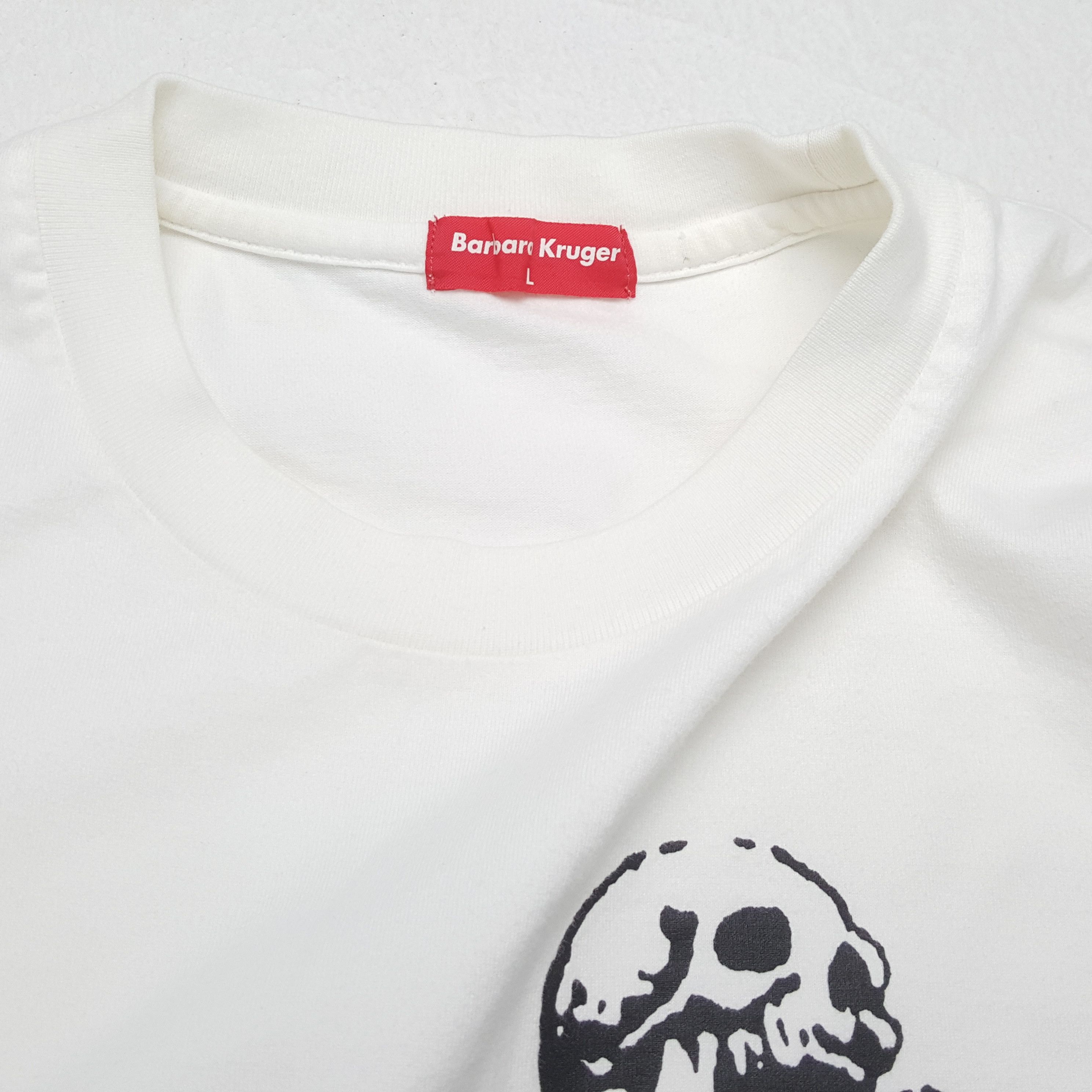 Barbara Kruger × Japanese Brand × Vintage BARBARA KRUGER X Japanese Brand Streetwear Art Tshirt Size US L / EU 52-54 / 3 - 7 Thumbnail