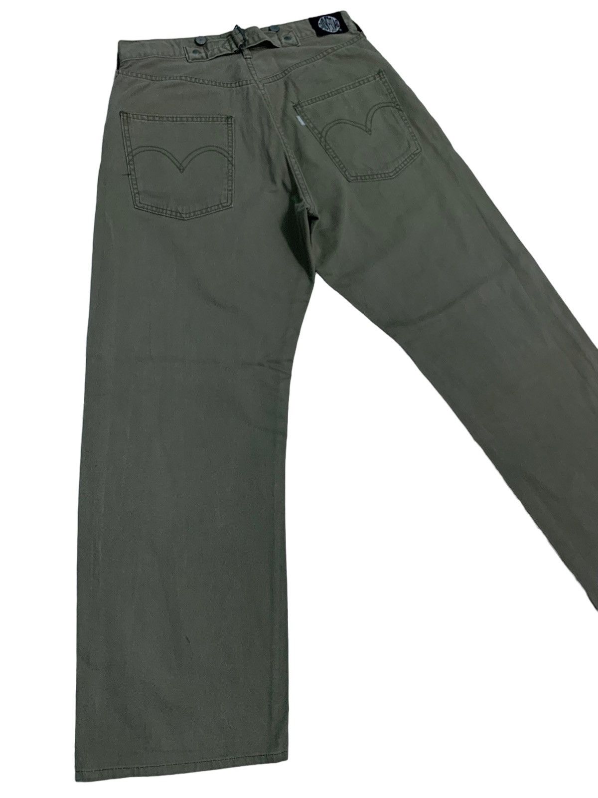 Levi's × Levi's Vintage Clothing 🔥Rare Vintage Levis SilverTab Loose Buckle Back Pants Size US 30 / EU 46 - 9 Thumbnail