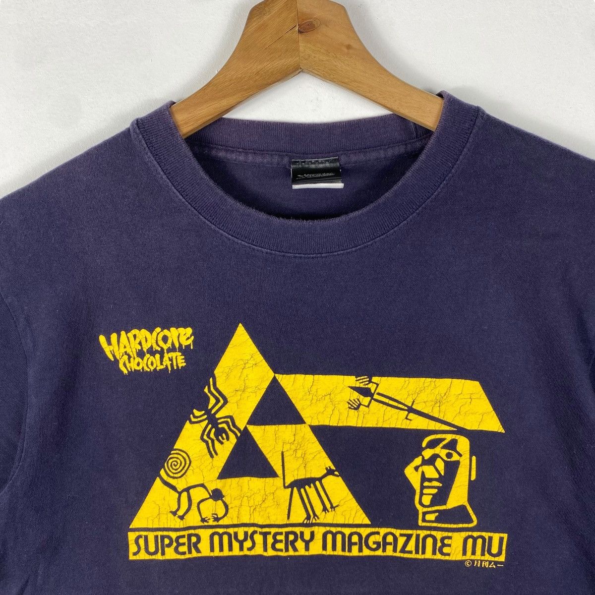 Japanese Brand HARDCORE CHOCOLATE Moo Nazca Lines Seven Wonders Size US M / EU 48-50 / 2 - 2 Thumbnail