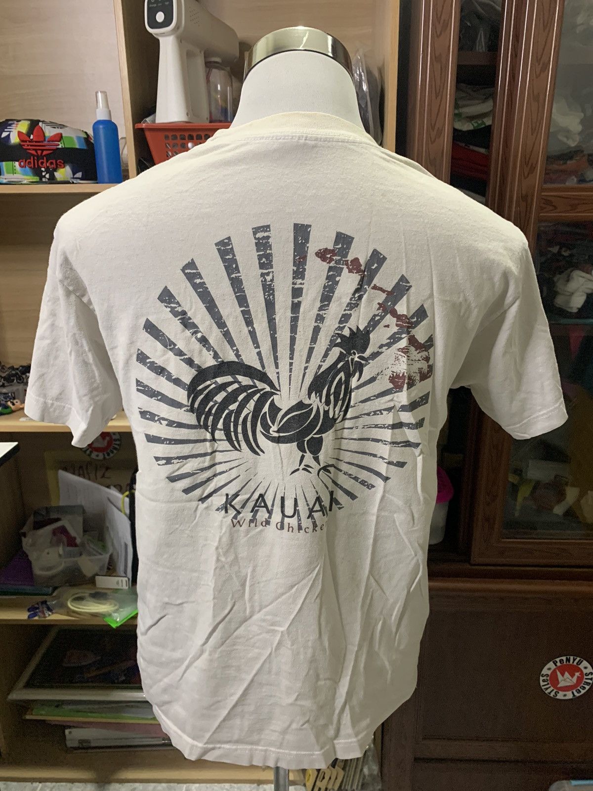 Vintage Kauai Wild Chicken T Shirt Size US M / EU 48-50 / 2 - 1 Thumbnail
