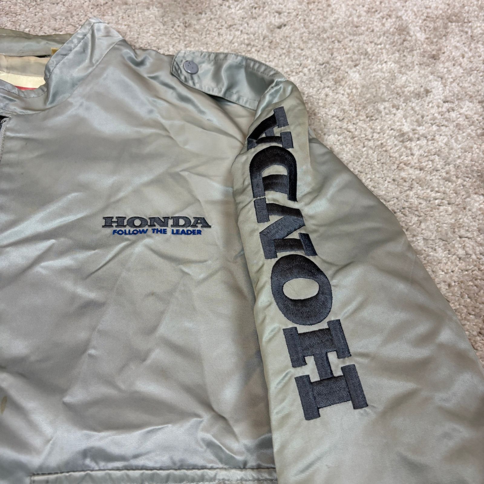 Honda × Vintage Vintage Hondaline Honda Racing Nylon Bomber Men's M Size US M / EU 48-50 / 2 - 4 Thumbnail