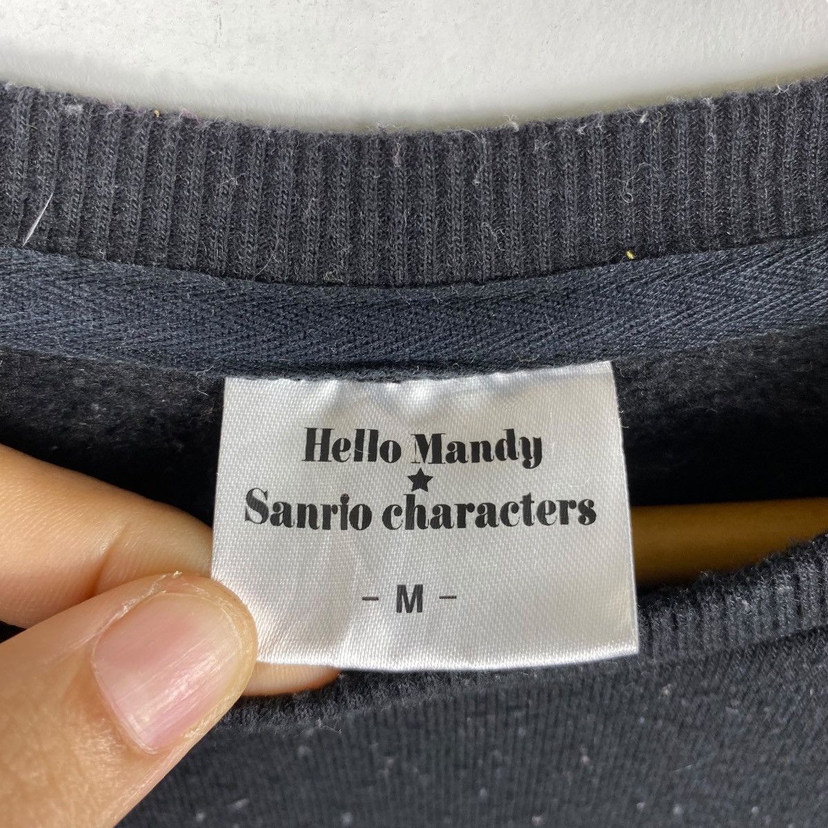 Cartoon Network × Japanese Brand Hello Mandy x SANRIO CHARACTERS Japanese Cartoon Crewneck Size US M / EU 48-50 / 2 - 5 Thumbnail