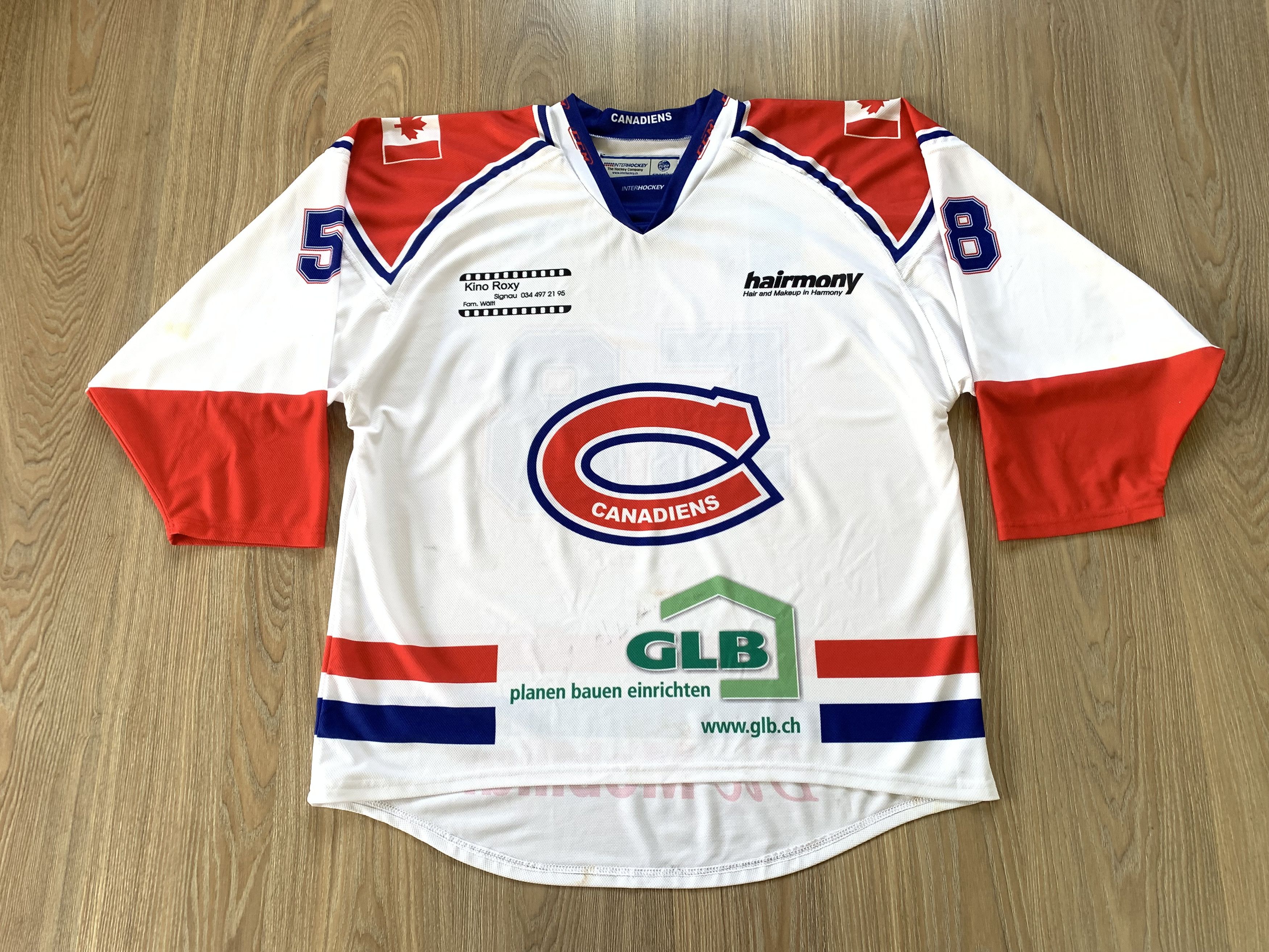 NHL × Vintage Vintage InterHockey Montreal Canadiens Jersey #88 Size US XXL / EU 58 / 5 - 3 Thumbnail