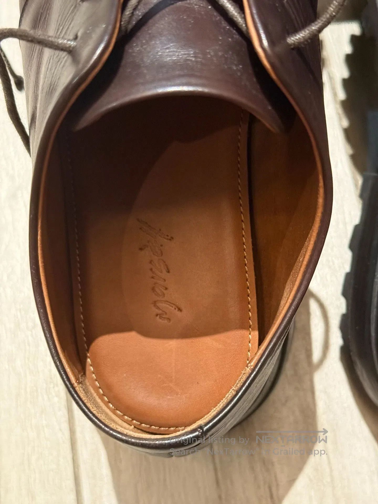 Marsell Marsell Men's Scalarmato Brown Platform Derby. Size US 8 / EU 41 - 5 Thumbnail