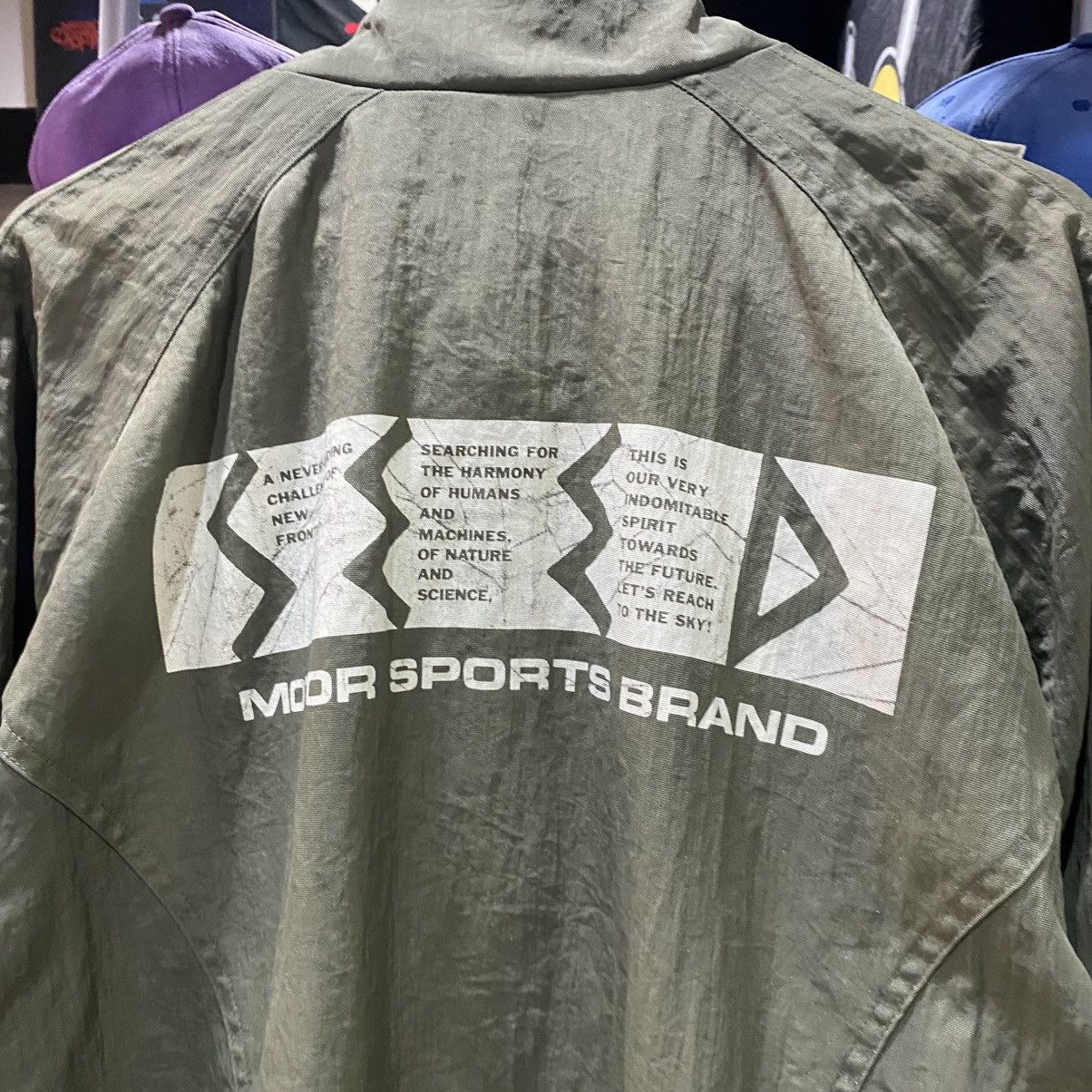 Japanese Brand × Vintage Vintage 90s SEED MOTOR SPORTS BRAND Big Logo Light Jackets Size US XL / EU 56 / 4 - 15 Thumbnail