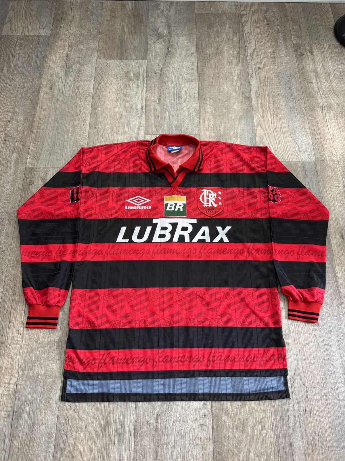 Umbro CR Flamengo Umbro 1996 Shirt Size US XL / EU 56 / 4 - 1 Thumbnail