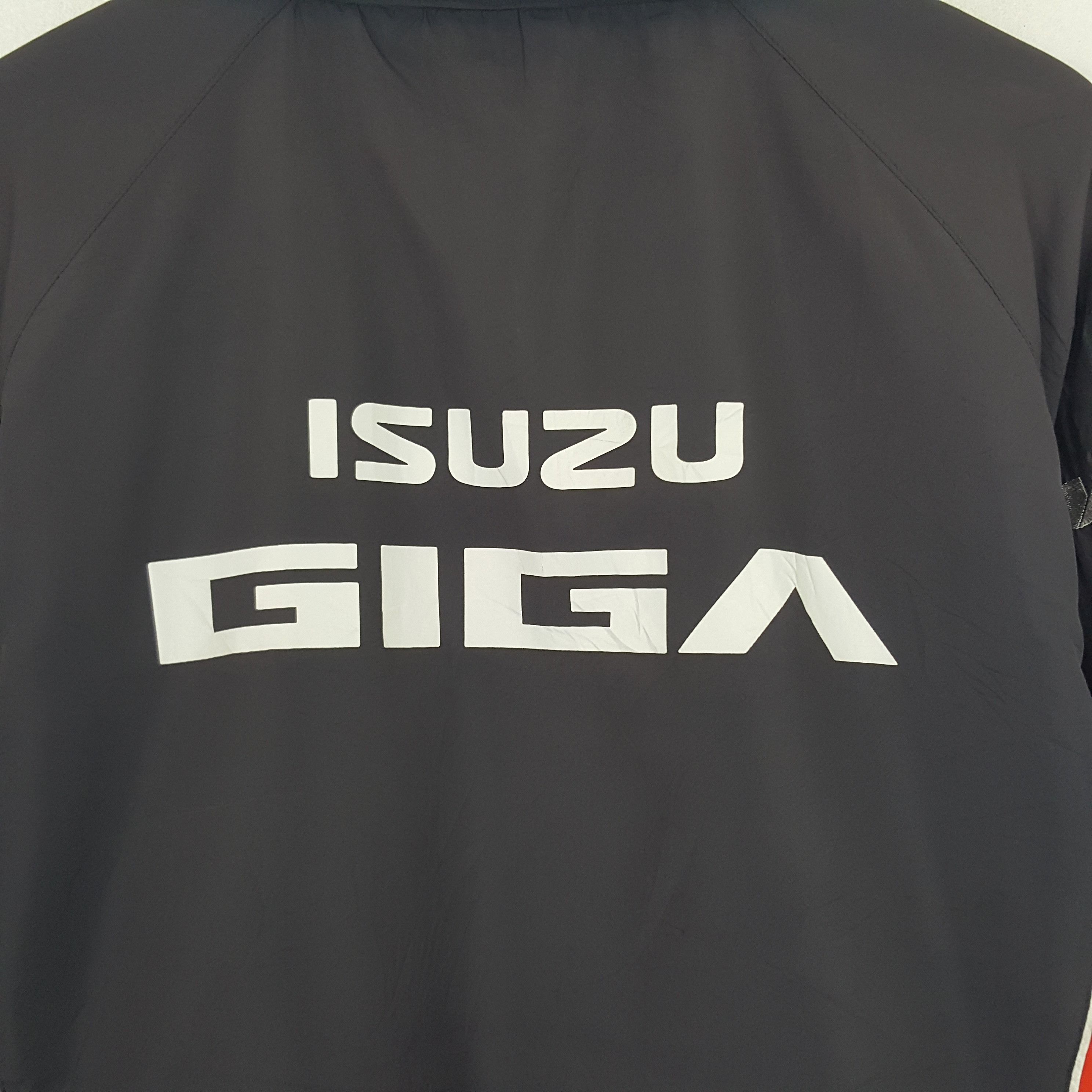 Japanese Brand × Vintage Vintage Isuzu Giga Windbreaker Zipper Worker Uniform Jacket Size US XL / EU 56 / 4 - 2 Thumbnail