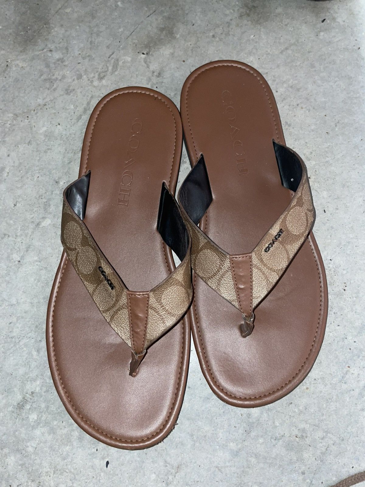 Coach Coach flip flops Size US 11 / EU 44 - 2 Thumbnail
