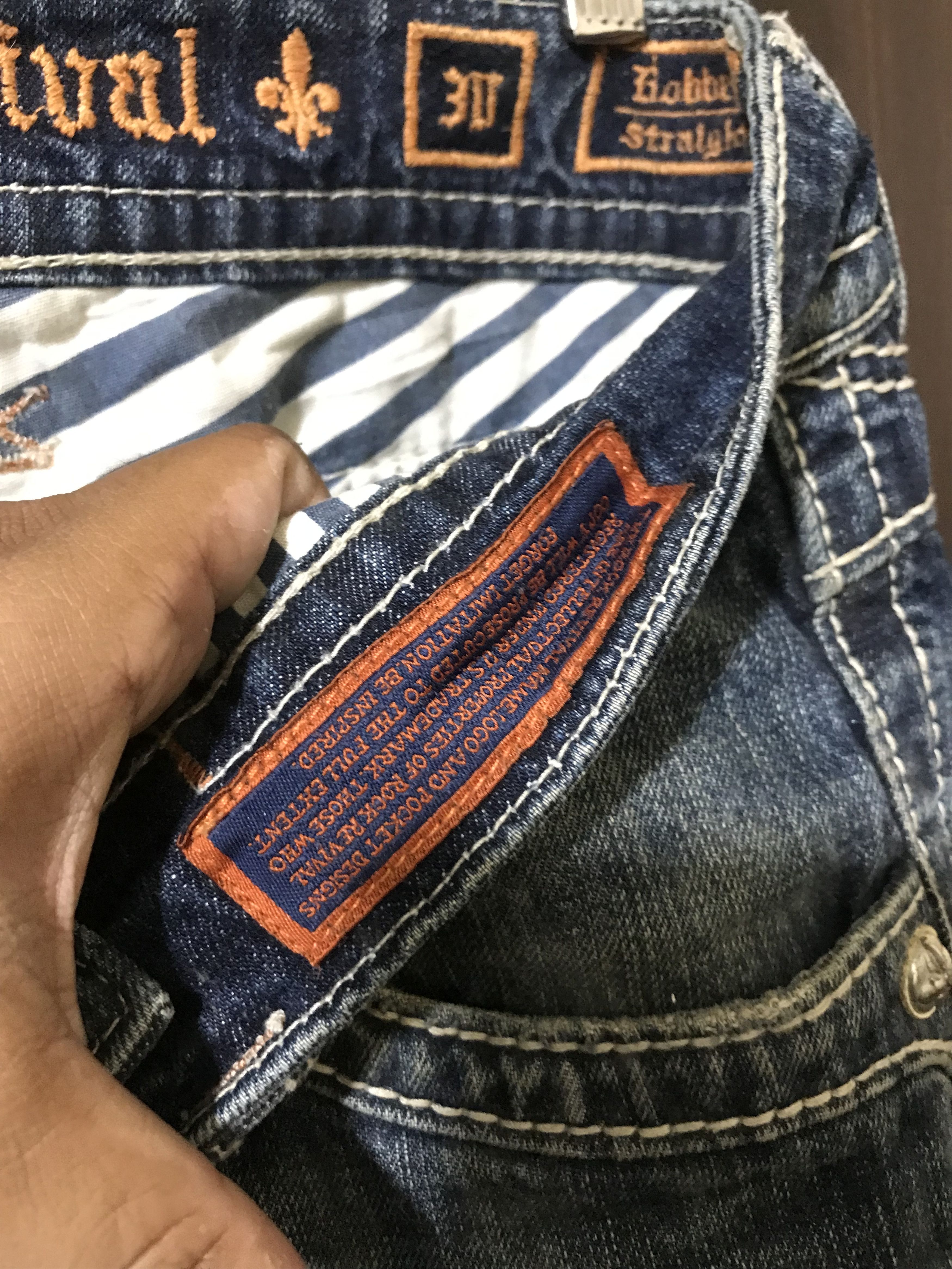 Affliction × Rock Revival Rock Revival Bobber straight Size US 30 / EU 46 - 11 Thumbnail