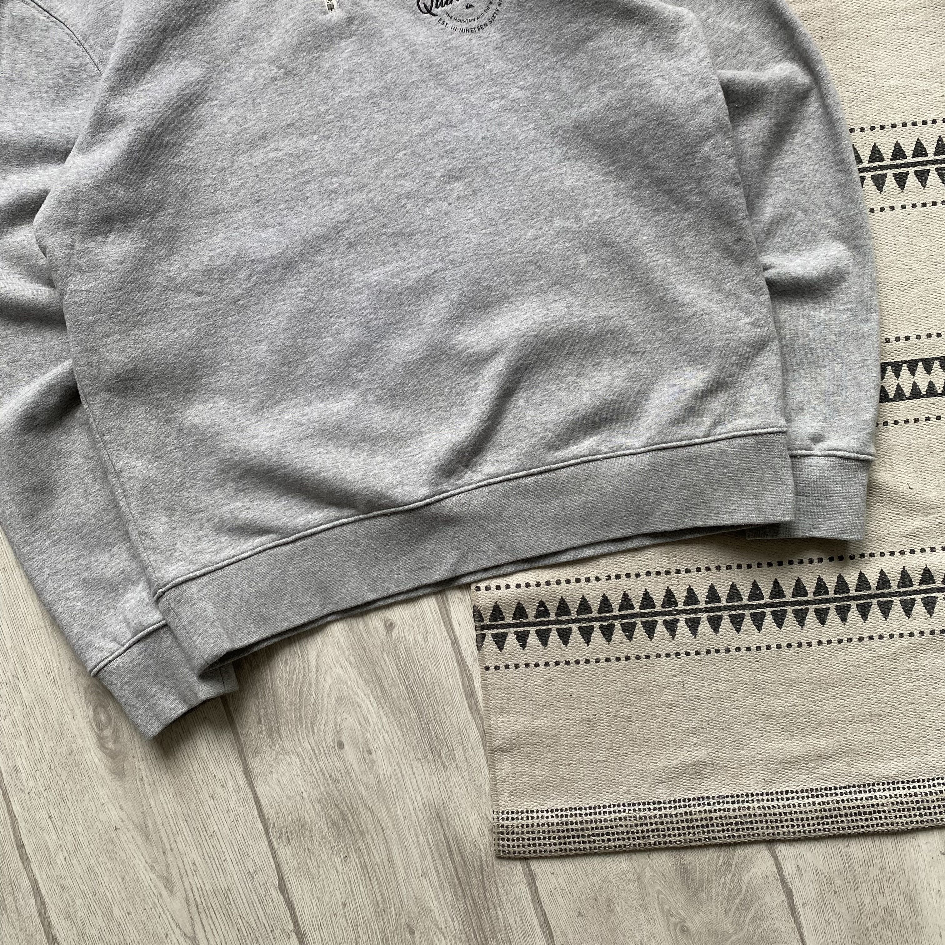 Quiksilver Quiksilver sweatshirt Polo Half zip sweater Skater Surfing Size US L / EU 52-54 / 3 - 3 Thumbnail