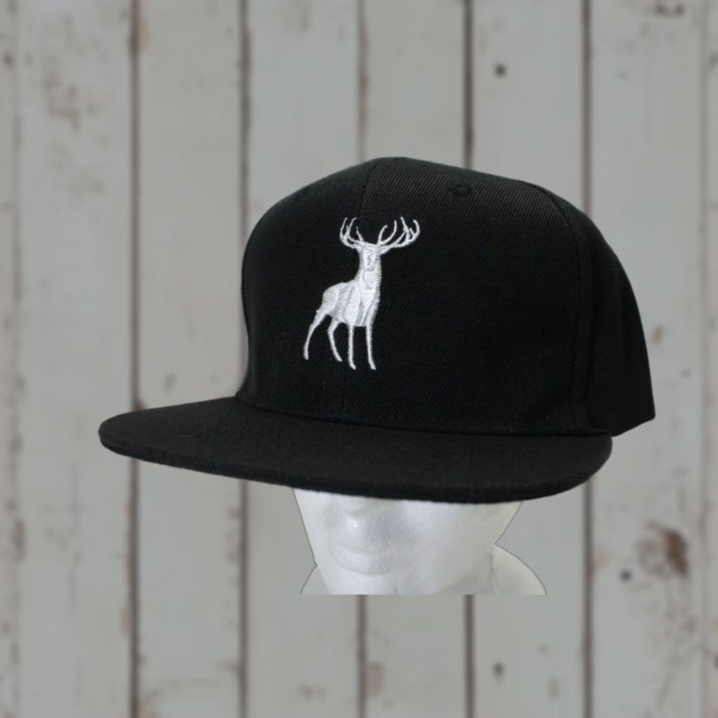 Vintage Cazadores Hat Snapback Unisex Adults Black Adjustable Deer Fast Free SH Cap Promo Baseball Cap Size ONE SIZE - 1 Thumbnail