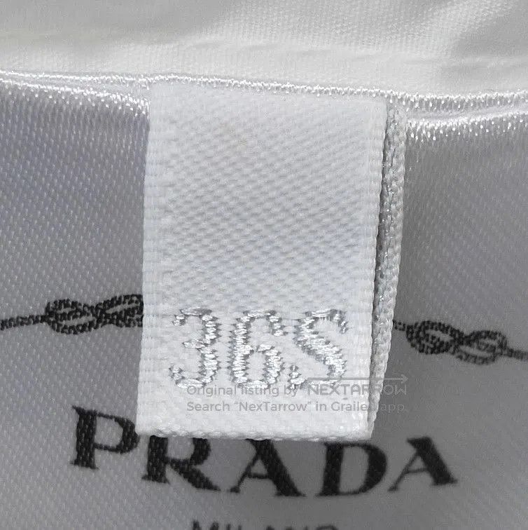 Prada Prada White Cotton Waist Dress . Size S / US 4 / IT 40 - 7 Thumbnail