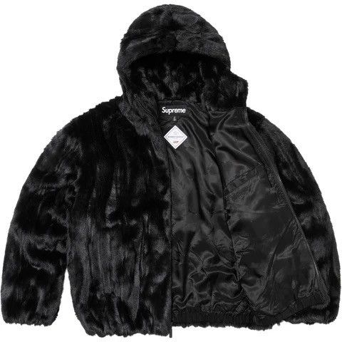 Supreme Supreme Faux Fur Hooded Jacket Size US M / EU 48-50 / 2 - 1 Thumbnail