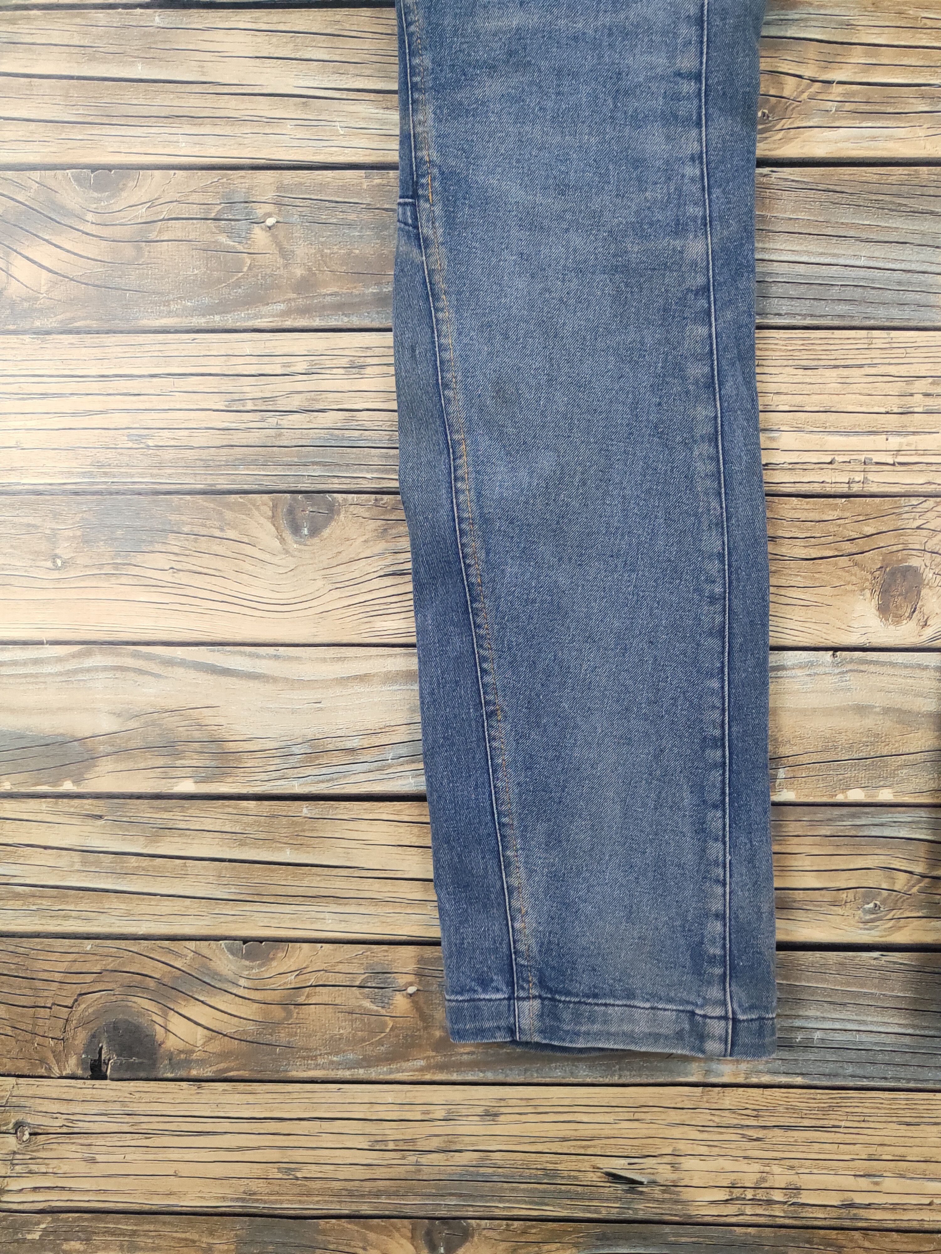 Japanese Brand FieldCore Blue Distressed Ripped Jeans #W2083 Size US 28 / EU 44 - 9 Thumbnail