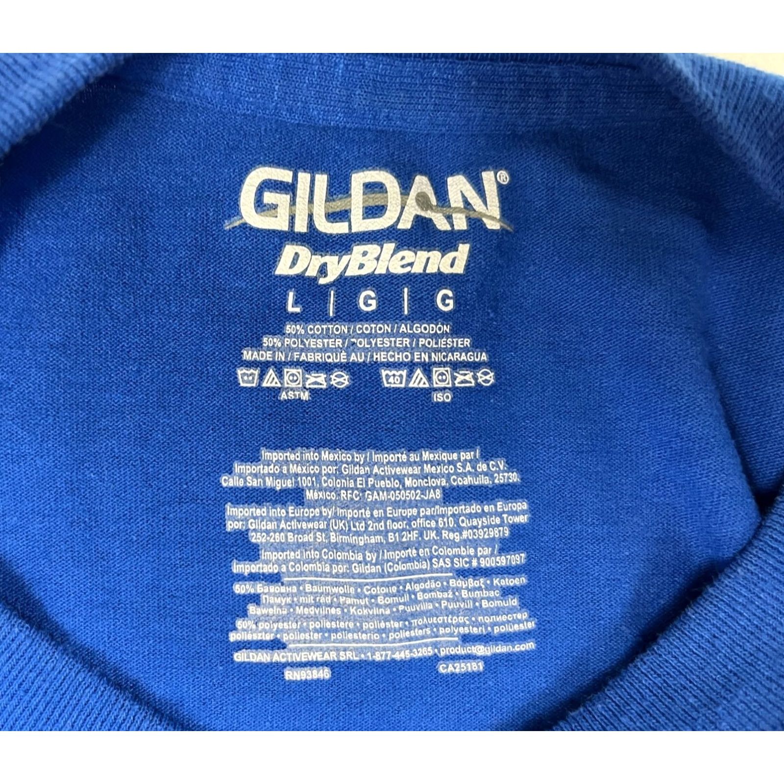 Gildan VINTAGE Gildan T-Shirt Unisex Adult Toys R'Us Blue L Size US L / EU 52-54 / 3 - 4 Thumbnail