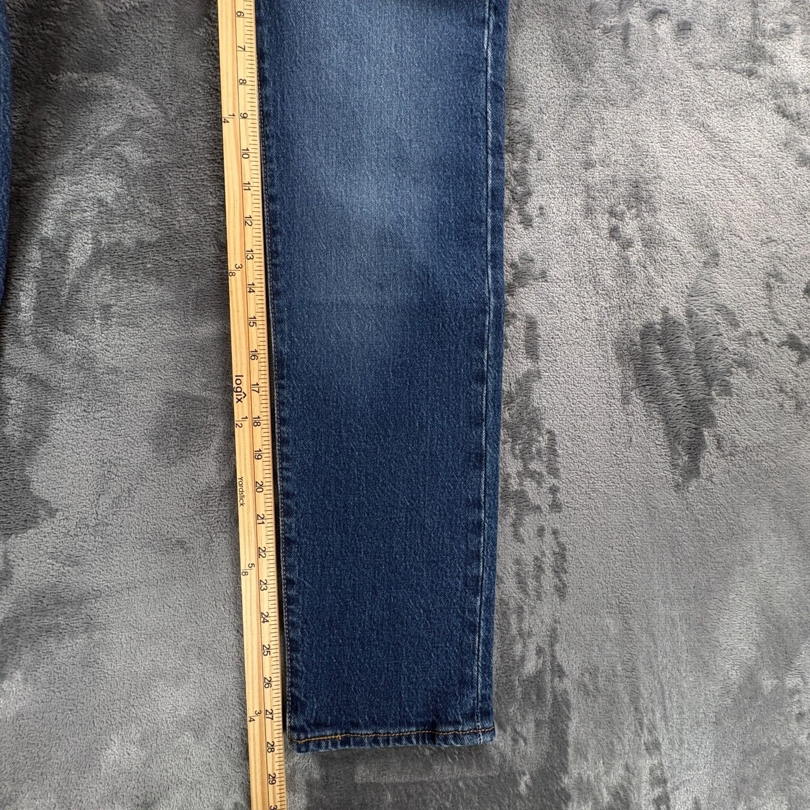 Levi's Levi’s Wedgie Straight Women’s 23x28 Blue Denim Jeans NWT $9 Size 23" - 7 Thumbnail