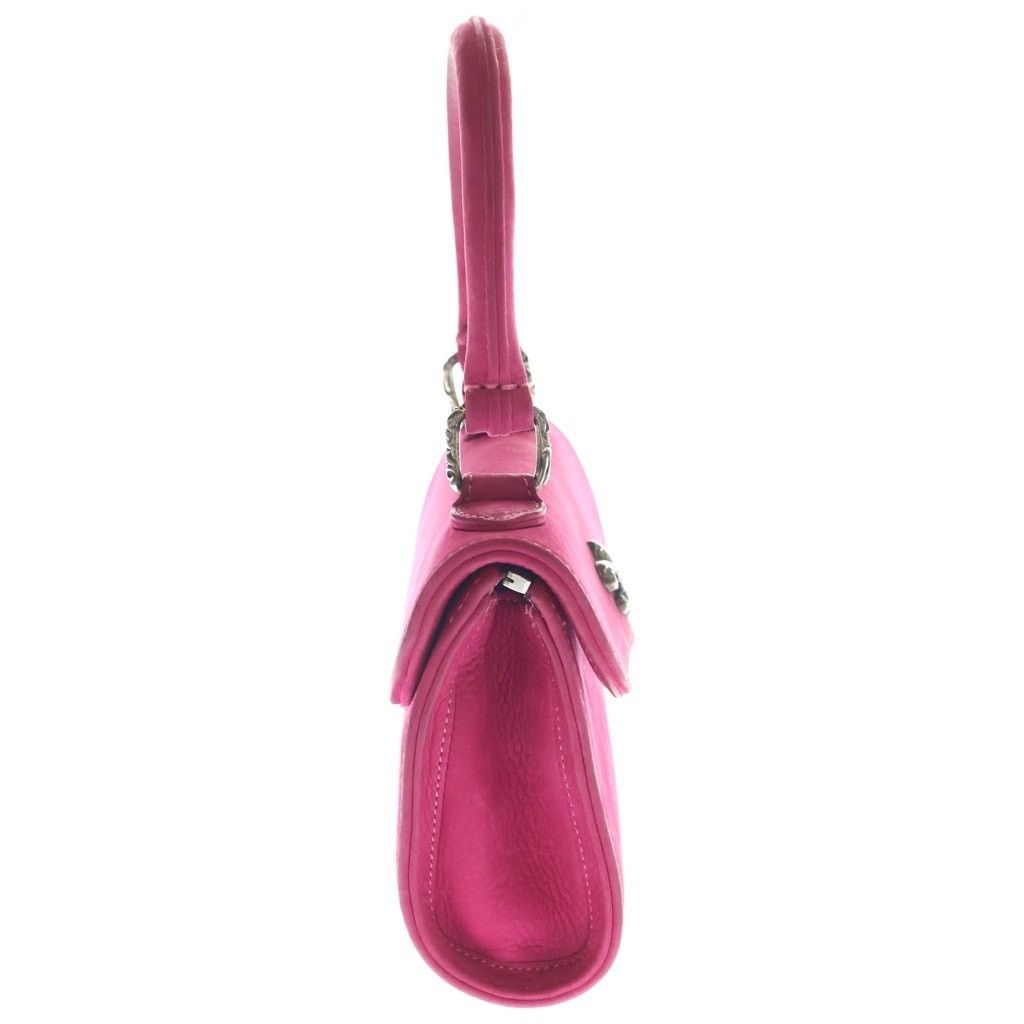 Chrome Hearts Chrome Hearts Doc Adams Flare Motif Handbag Pink Size ONE SIZE - 3 Thumbnail
