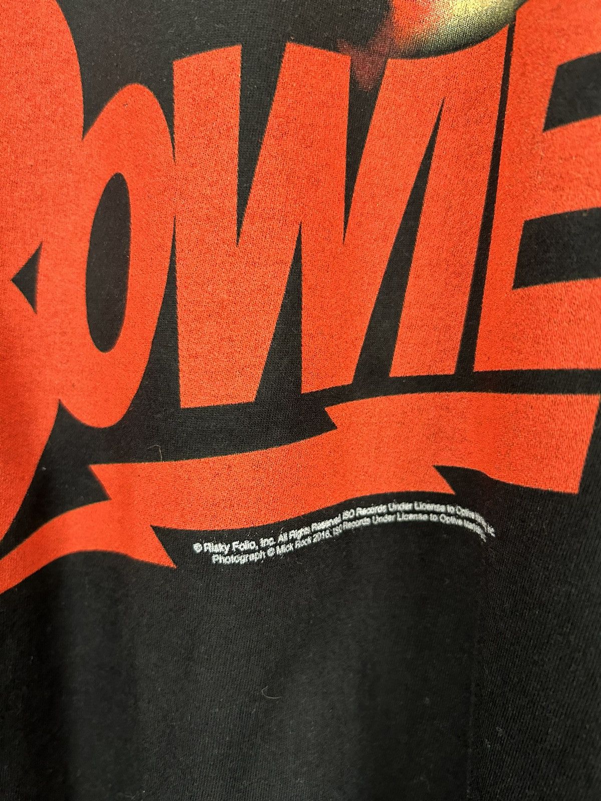 Band Tees David Bowie Band Tee Graphic Alternative Vintage Rare Size US L / EU 52-54 / 3 - 4 Thumbnail