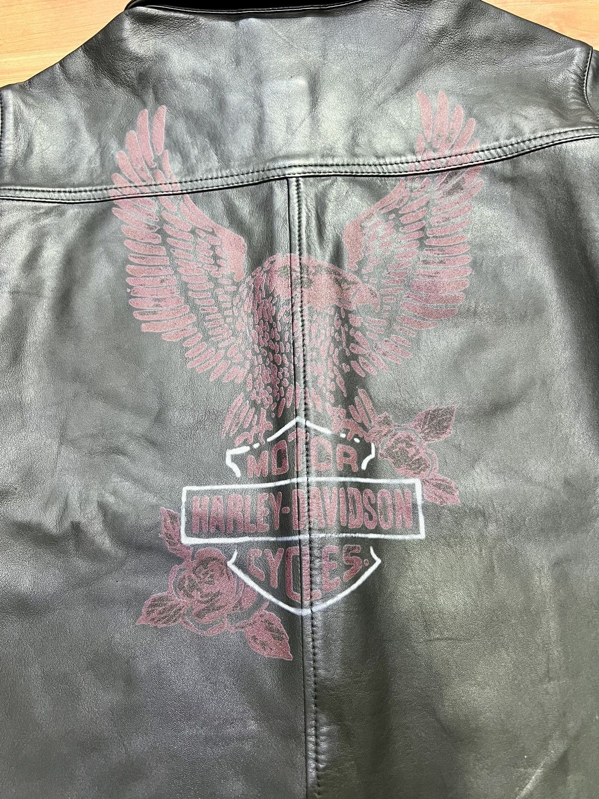 Harley Davidson Harley Davidson leather jacket Size M / US 6-8 / IT 42-44 - 5 Thumbnail