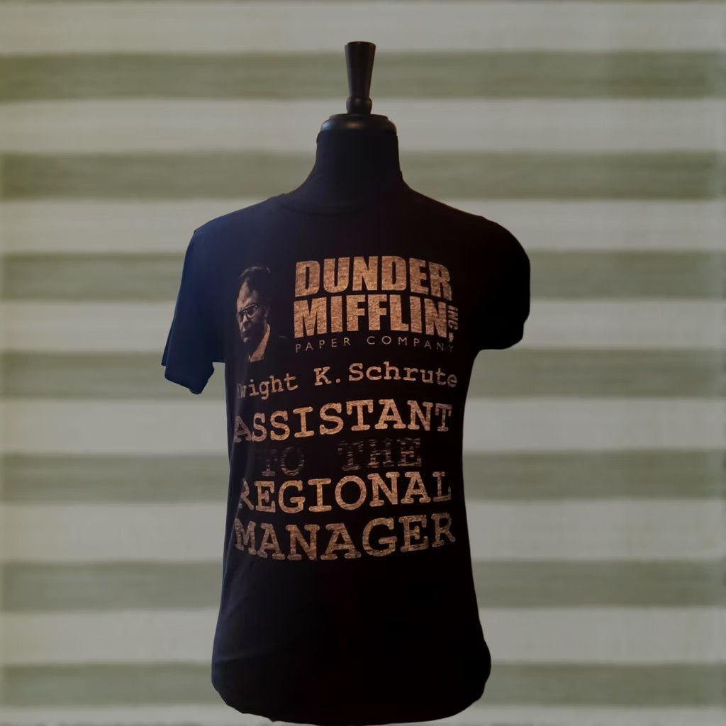 Vintage The Office Assistant To The Regional Manager Dwight Schrute T Shirt Size Medium Size US M / EU 48-50 / 2 - 1 Thumbnail