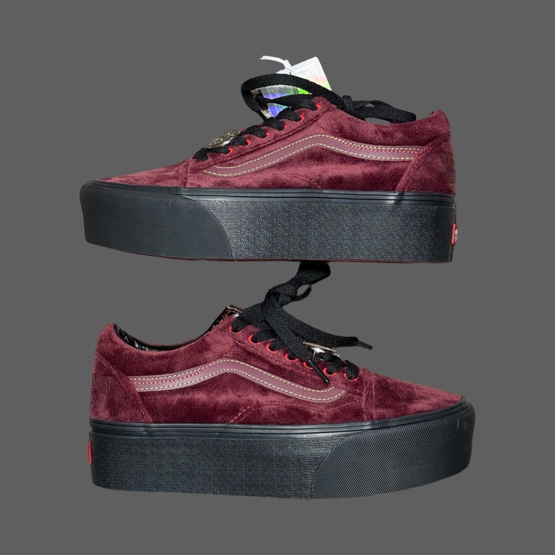 Disney x Vans Old Skool Stackform 'Poison Apple' Mens 6.5