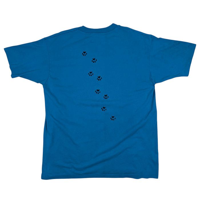 Hanes Vintage 80's CATS Paw Animal Tee My Cat Wall Over Me T-Shirt Size US XL / EU 56 / 4 - 5 Thumbnail