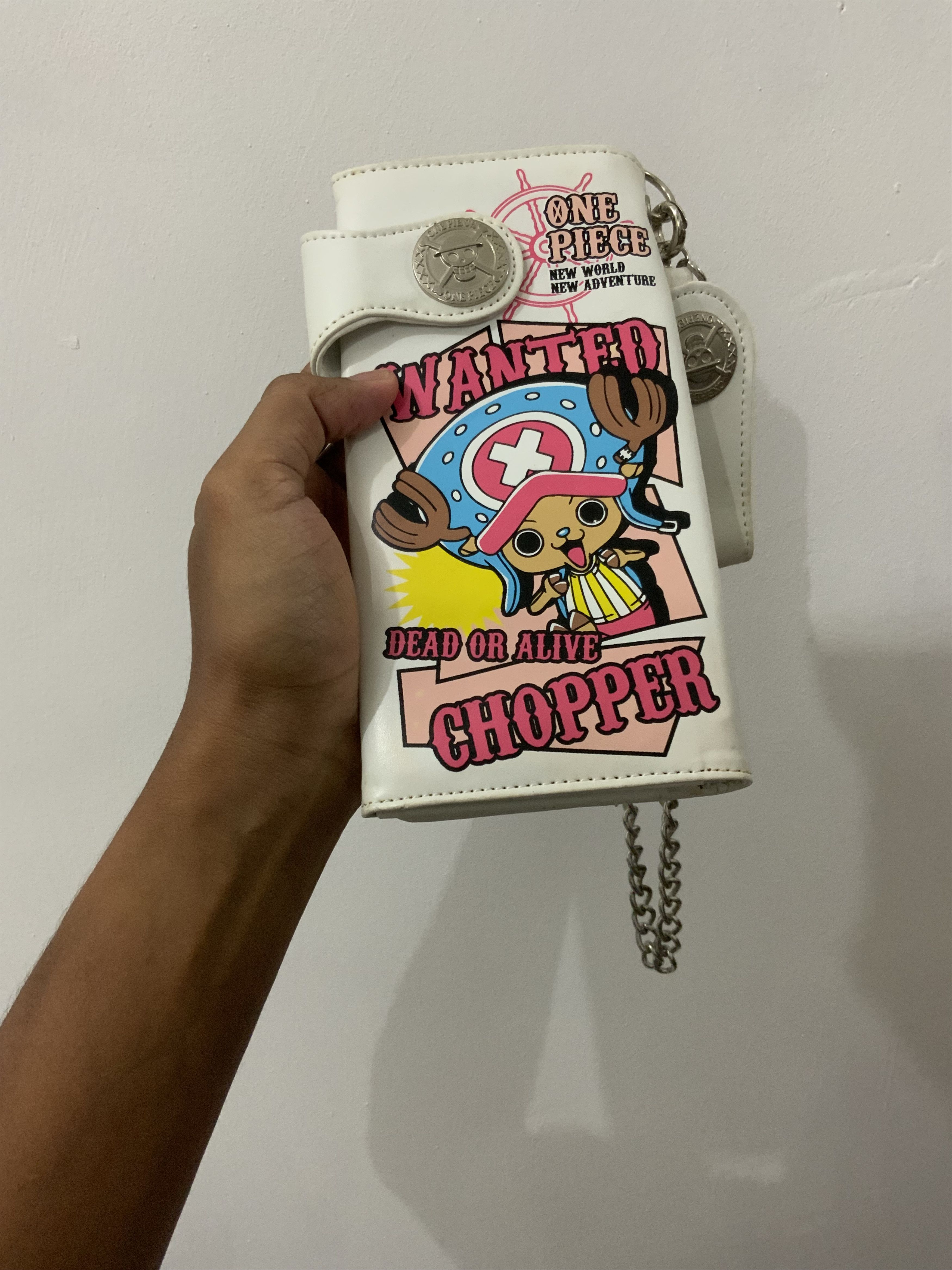 One Piece One Piece Tony Chooper Chain Long Wallet Size ONE SIZE - 11 Thumbnail