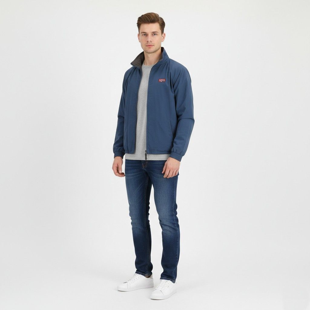 Puma Puma Men L Jacket Blue Nylon Perform 360 Full Zipper 1836 Size US L / EU 52-54 / 3 - 1 Thumbnail
