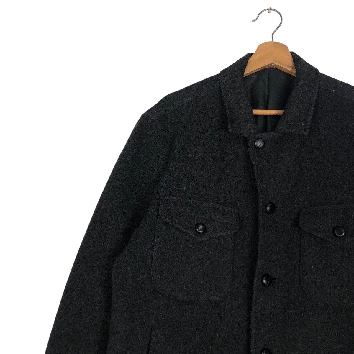 Japanese Brand 📌Gore Windstopper Wool Chore Jacket Pocket Issey Miyake Size US M / EU 48-50 / 2 - 8 Thumbnail