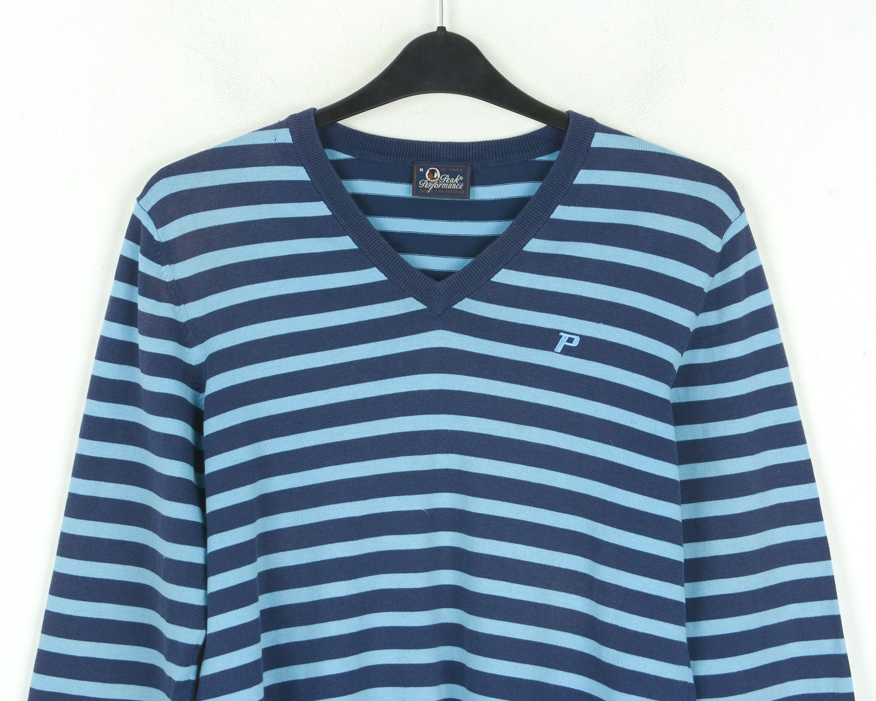 Peak Performance Golf STR Men M Pullover Sweater Sweatshirt Jumper V-Neck Top Size US M / EU 48-50 / 2 - 2 Thumbnail