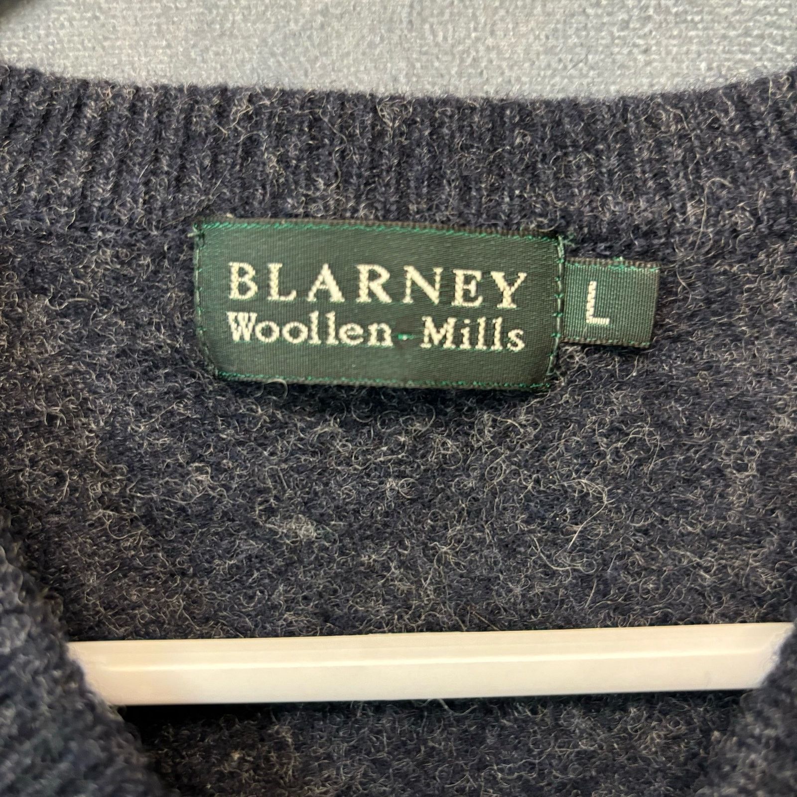 Other Blarney Woolen Mills Sweater Vest Mens Large Lambs Wool Vtg Size US L / EU 52-54 / 3 - 3 Thumbnail