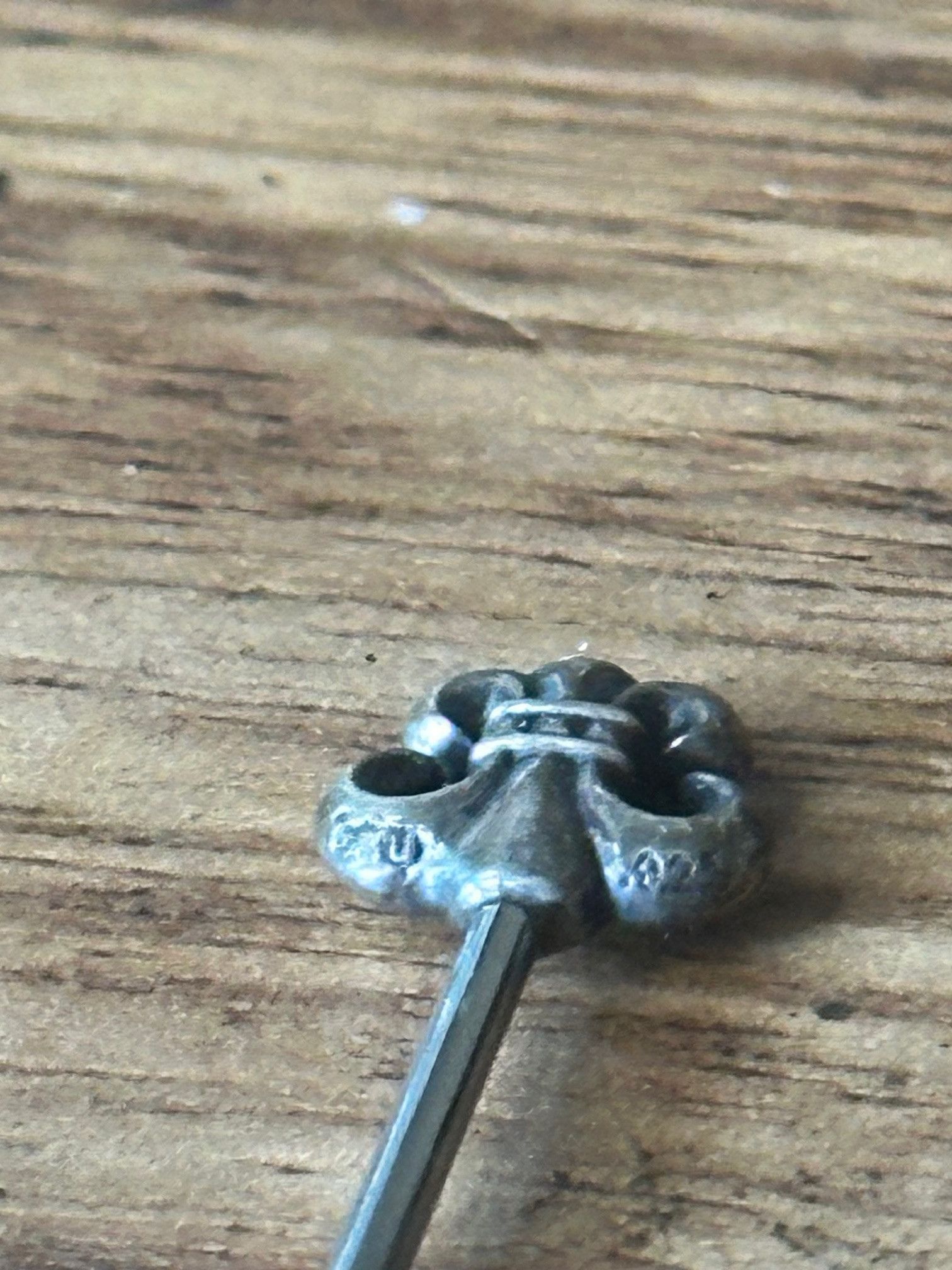 Chrome Hearts CH Fleur De Lis Lapel Pin Size ONE SIZE - 6 Thumbnail