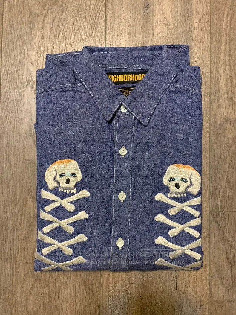 Neighborhood Neighborhood Skull Shirt Size US M / EU 48-50 / 2 - 3 Thumbnail