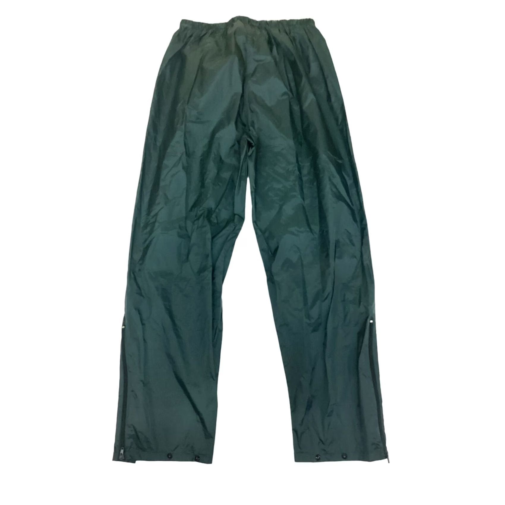 Vintage VINTAGE Remington Pants Mens Large Green Windbreaker Zippers on ankles Drawstring waist Outdoors Pre-Owned Like New Size US 33 - 2 Thumbnail