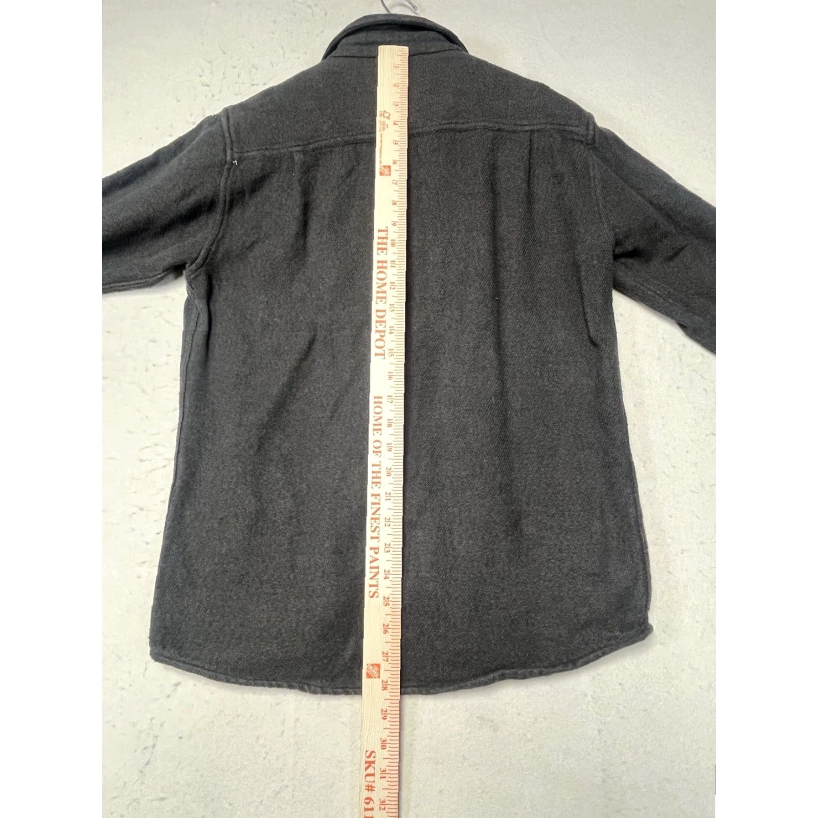 Vintage Matix Button-Up Shirt Flannel 100% Cotton Long Sleeve Brown Men's Small Size US S / EU 44-46 / 1 - 4 Thumbnail