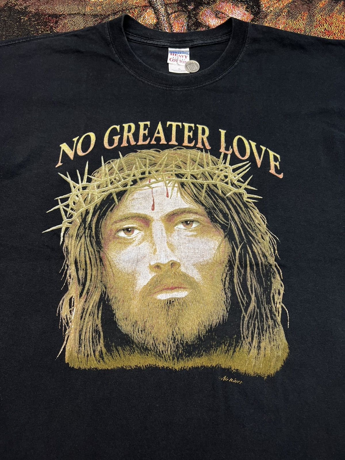 Streetwear × Vintage Vintage Jesus T Shirt | Grailed