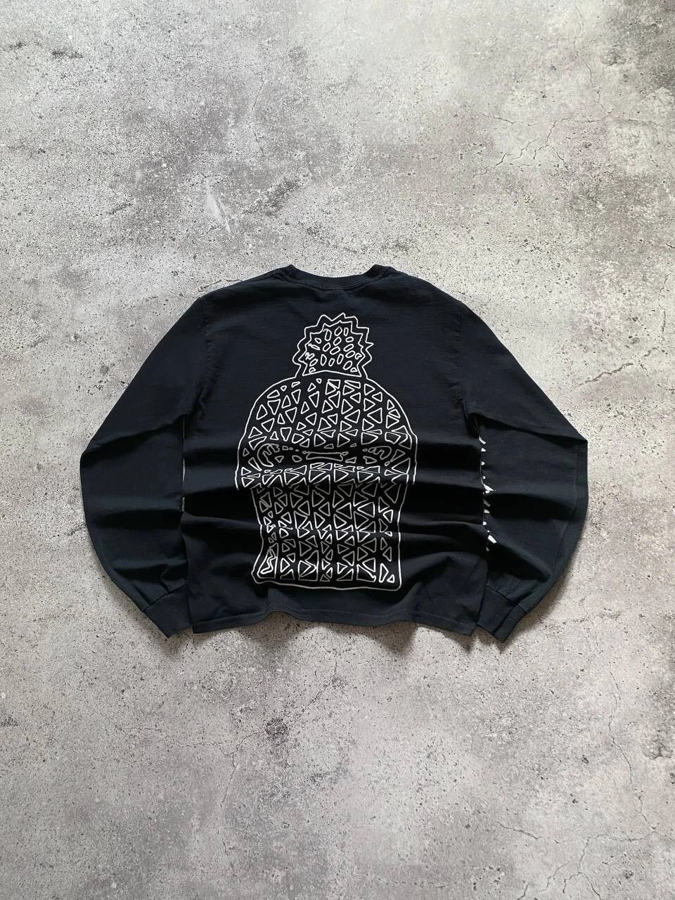 Band Tees SLAVES "TAKE CONTROL" HARDCORE PUNK BAND LONGSLEEVE PAINTED Size US S / EU 44-46 / 1 - 4 Thumbnail