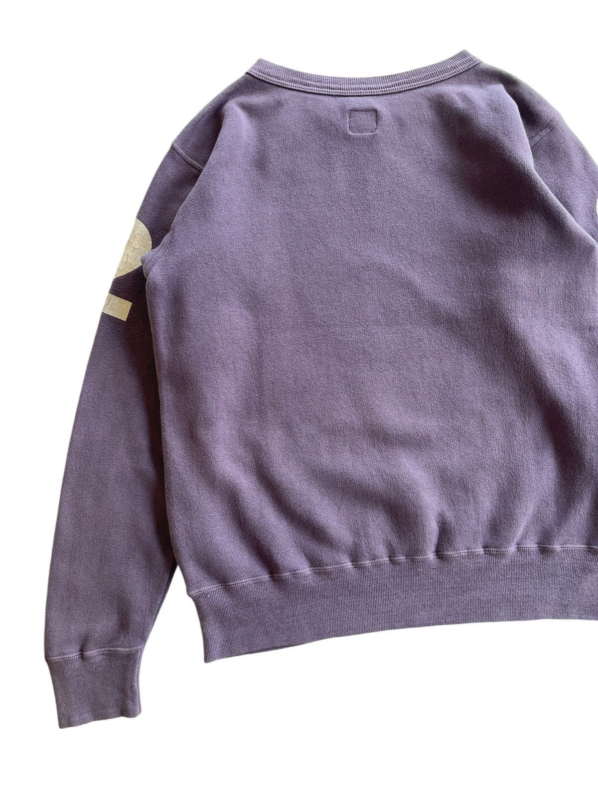 HOLLYWOOD RANCH MARKET H.R.Market MFG.Co Big Logo Sweater Sunfaded Size US M / EU 48-50 / 2 - 10 Thumbnail