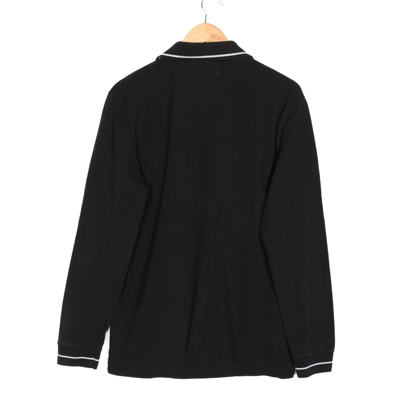 Lacoste LACOSTE Polo Shirt Men L Long Sleeve Black Size US L / EU 52-54 / 3 - 3 Thumbnail