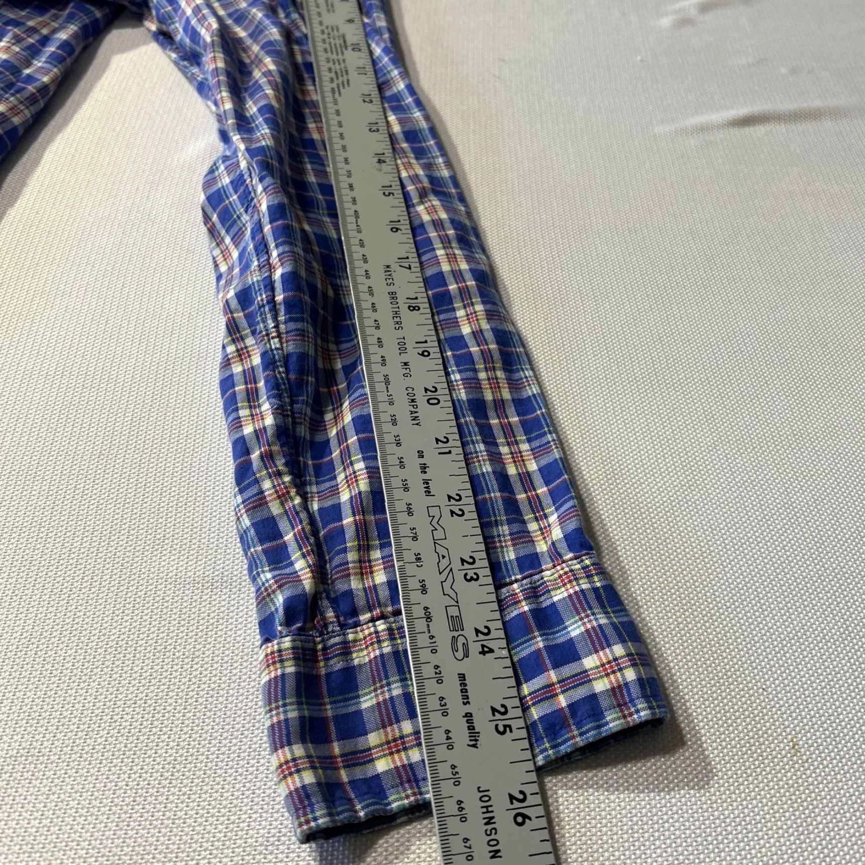 Polo Ralph Lauren Polo Ralph Lauren Shirt Mens L Blue Plaid Oxford Button-Down Button-Up Casual Business Size US L / EU 52-54 / 3 - 6 Thumbnail