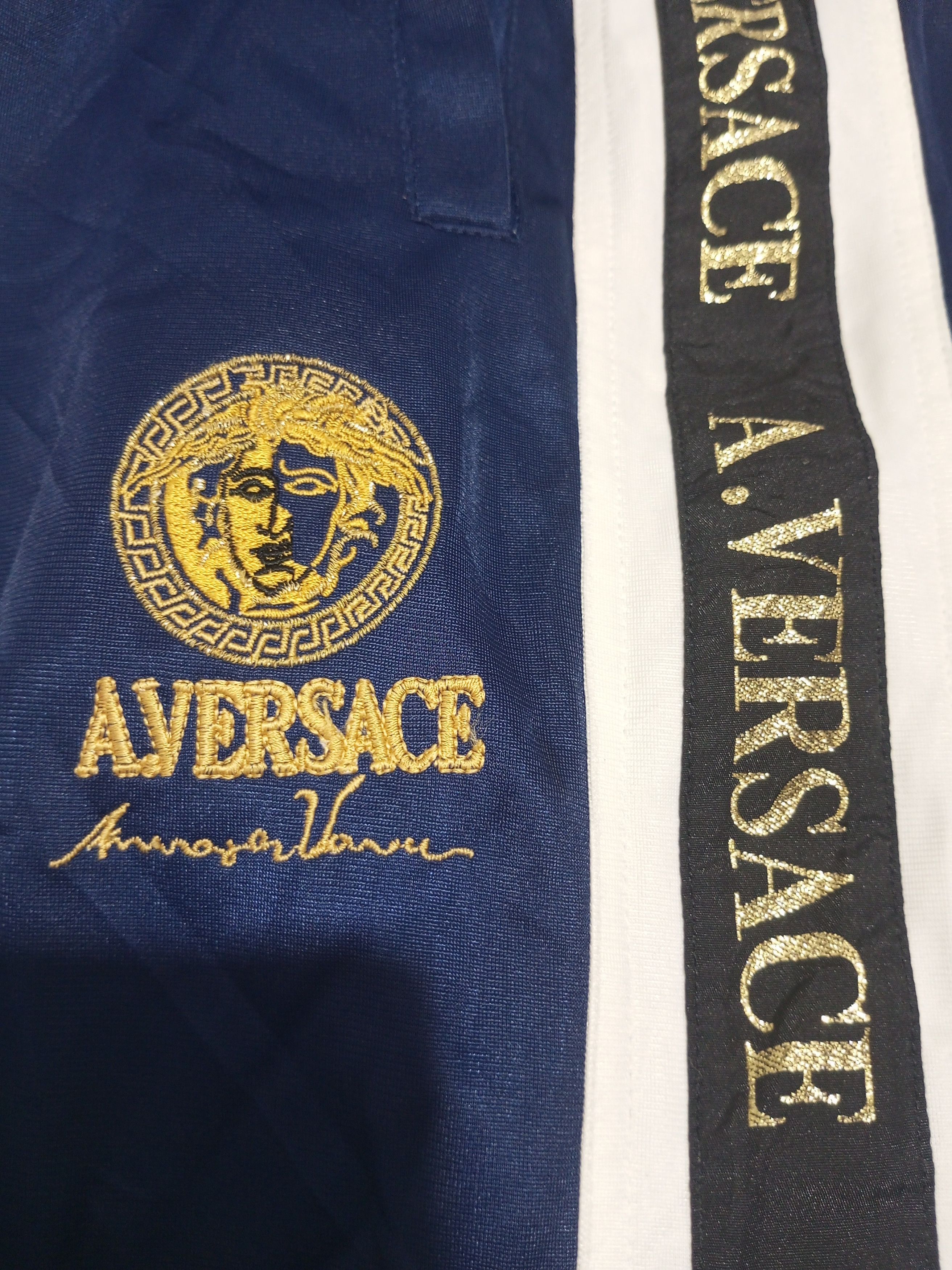 20471120 Vintage A Versace spellout trackpants Size US 32 / EU 48 - 5 Thumbnail