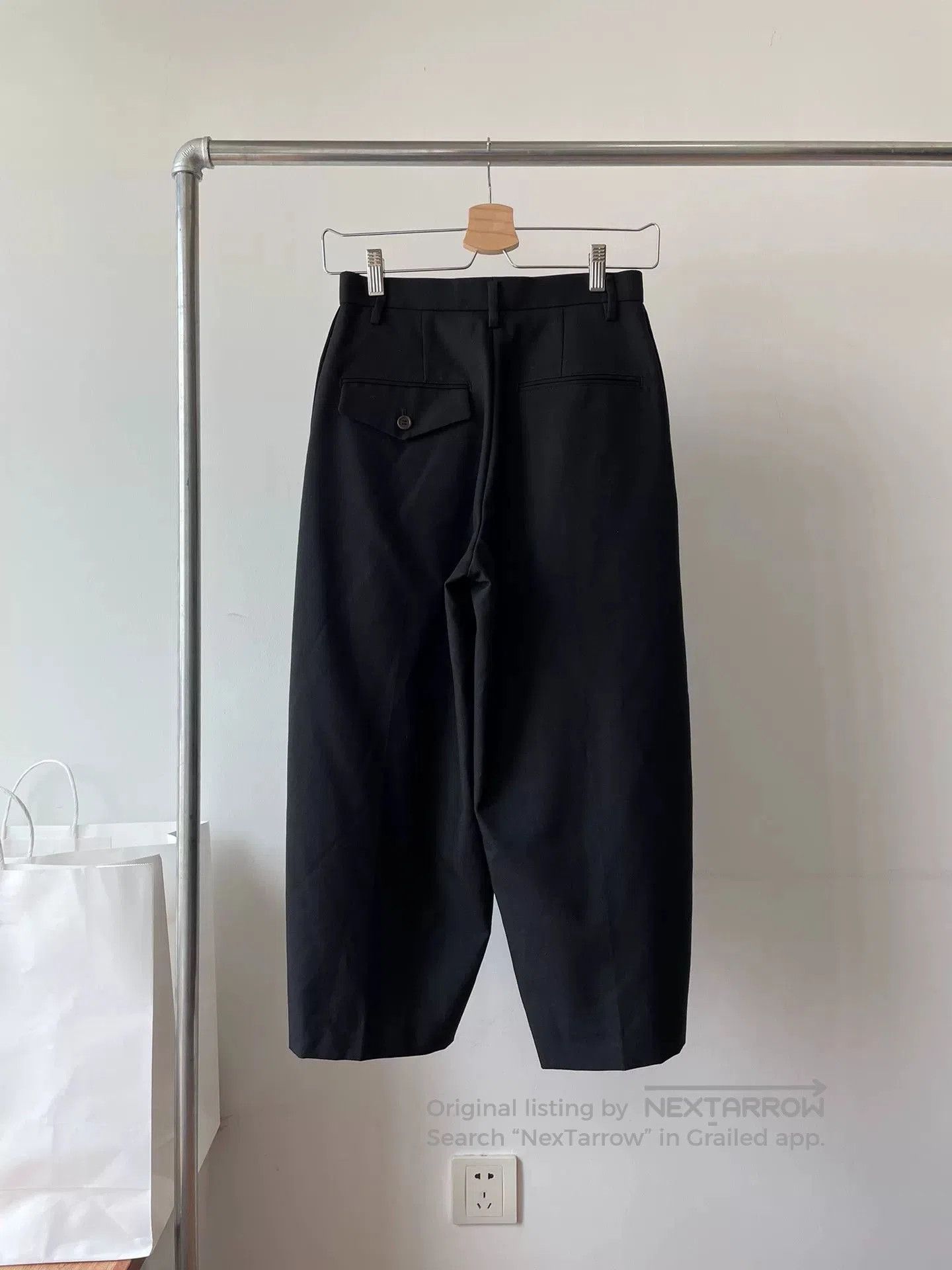 Noir Kei Ninomiya Noir Kei Ninomiya Comme des Garçons Pocket Cropped Pants. Size 27" / US 4 / IT 40 - 2 Thumbnail