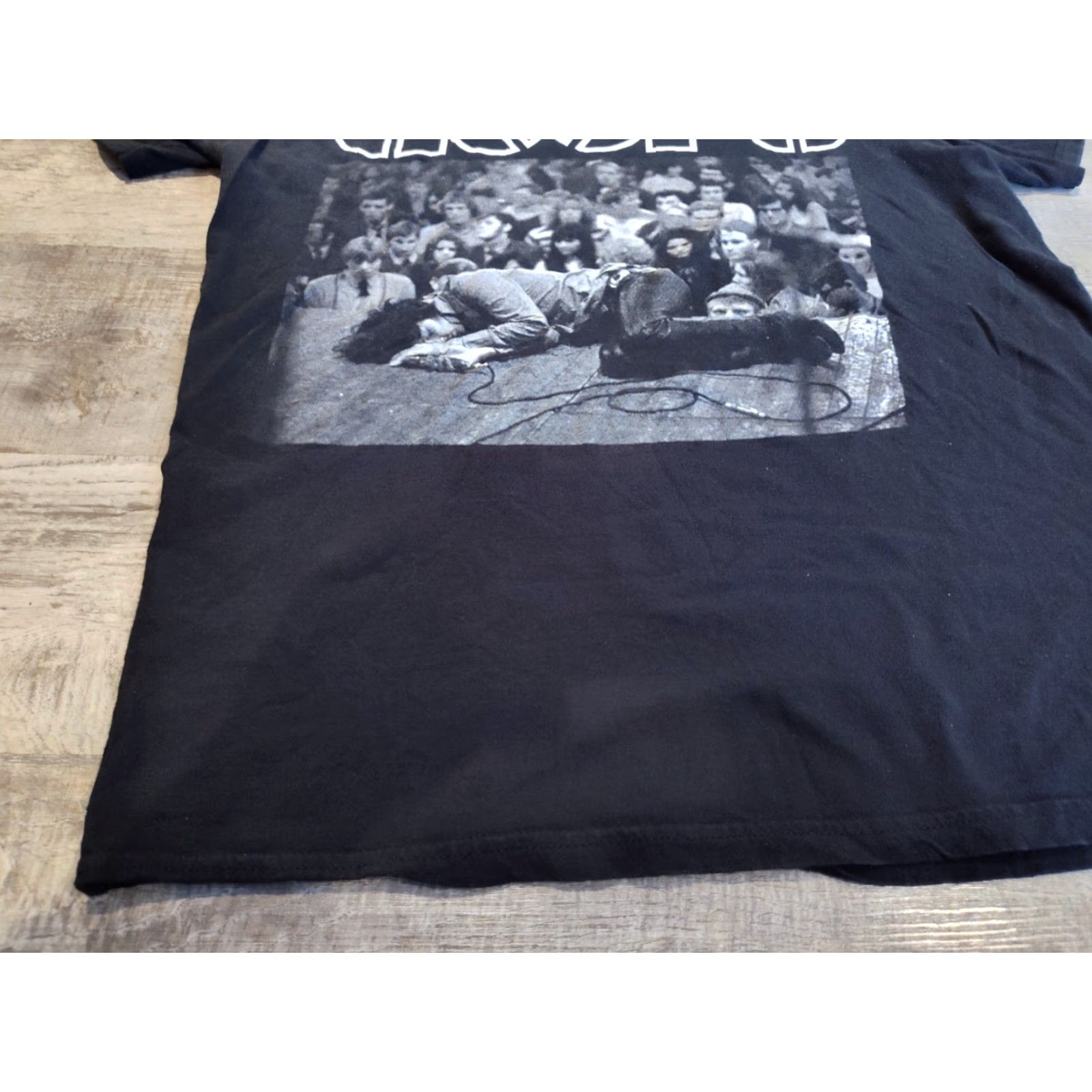 Vintage VINTAGE The Doors Band Shirt M Adult Medium Black Short Sleeve Crew Neck T-Shirt 60s 70s 80s Rock Mens Size US M / EU 48-50 / 2 - 2 Thumbnail