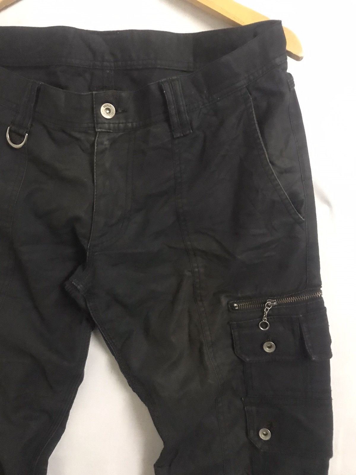 HIDEAWAYS × If Six Was Nine × Seditionaries NICOLE HIDEAWAYS - Japanese Brand Cargo Pants Multi Flare Size US 33 - 5 Thumbnail