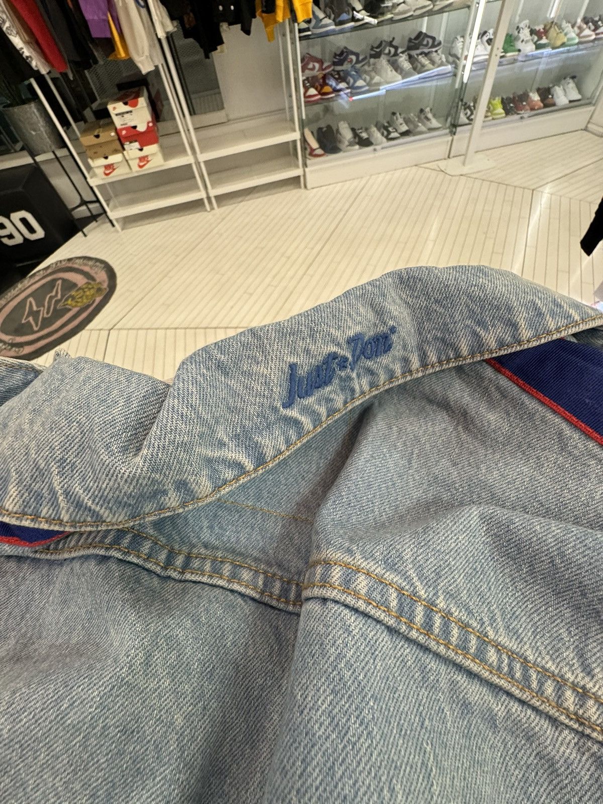 Levi's Levi’s x Just Don x NBA collab denim jacket Size US L / EU 52-54 / 3 - 6 Thumbnail
