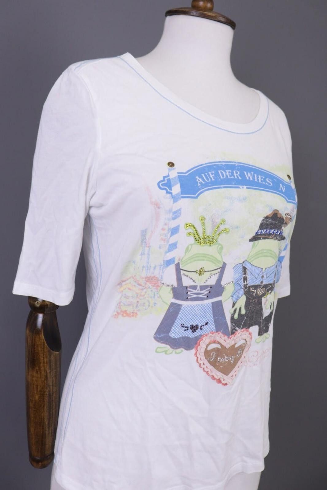 Designer Princess Goes Hollywood Frog Auf Der Wies T-Shirt Size M Size M / US 6-8 / IT 42-44 - 7 Thumbnail