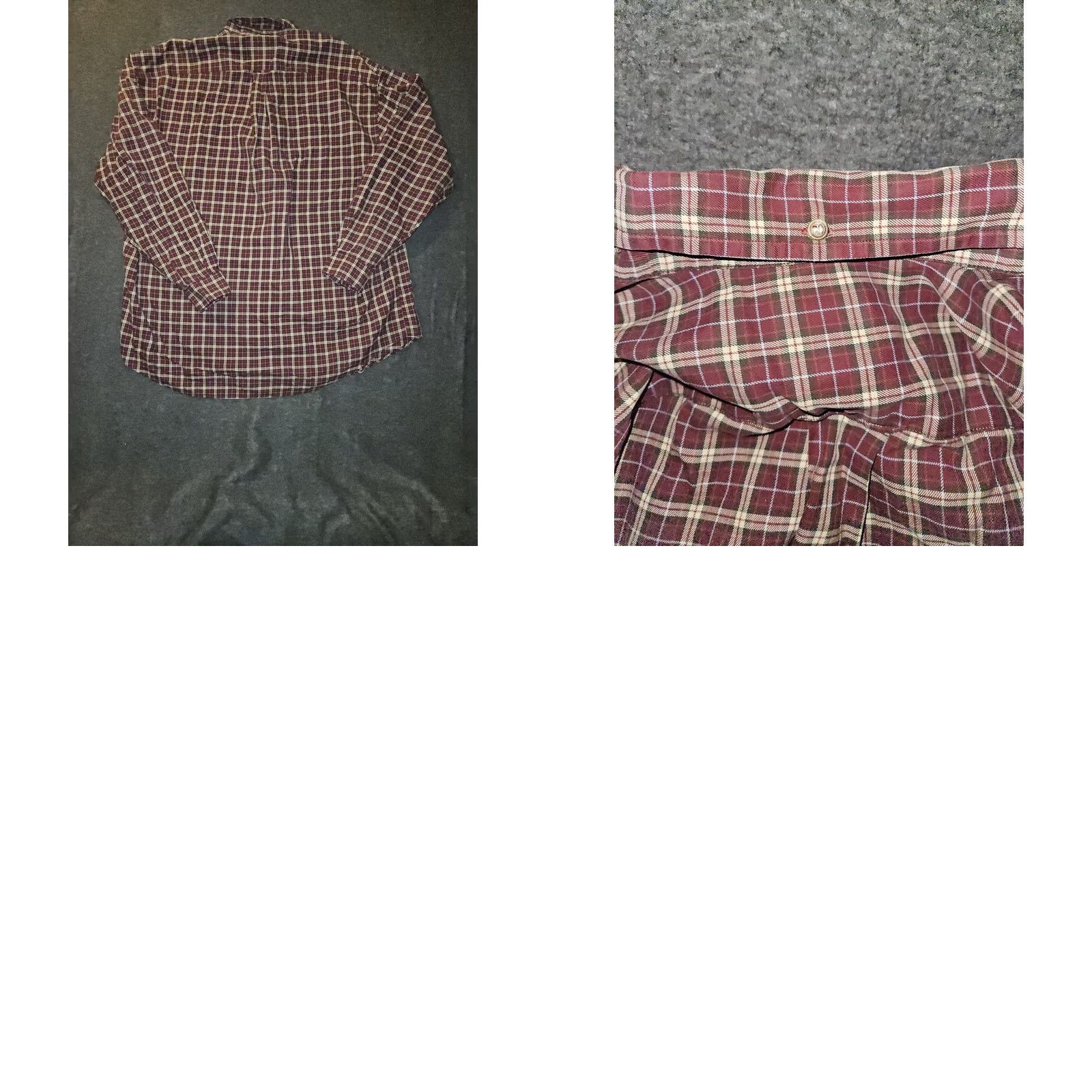 Faconnable VINTAGE Façonnable Button-Down Shirt Mens 2XL Red Plaid Long Sleeve Cotton USA Shirt Size US XXL / EU 58 / 5 - 8 Thumbnail