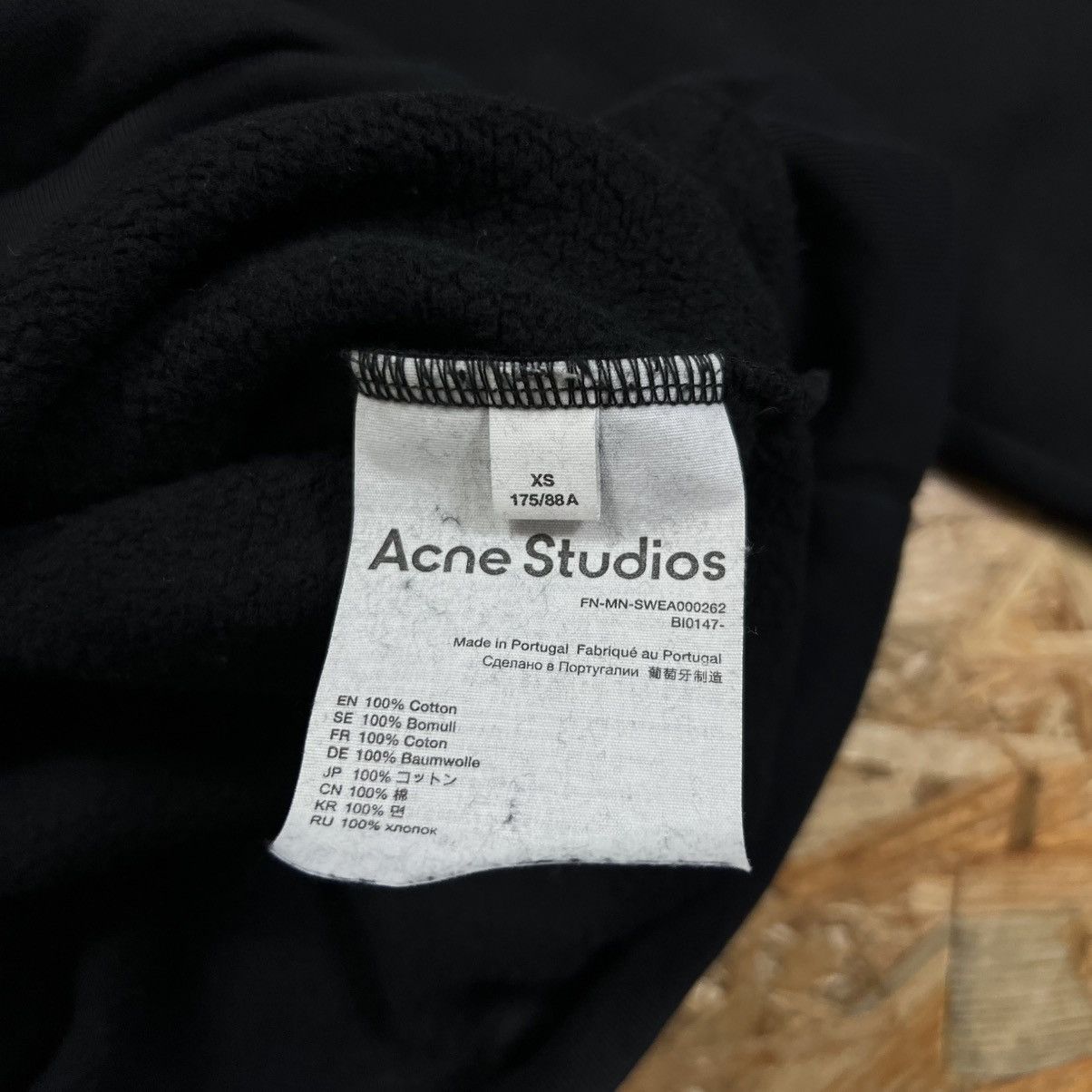 Acne Studios ACNE STUDIOS PRINTED LOGO DESINGER HOODIE Size US M / EU 48-50 / 2 - 5 Thumbnail