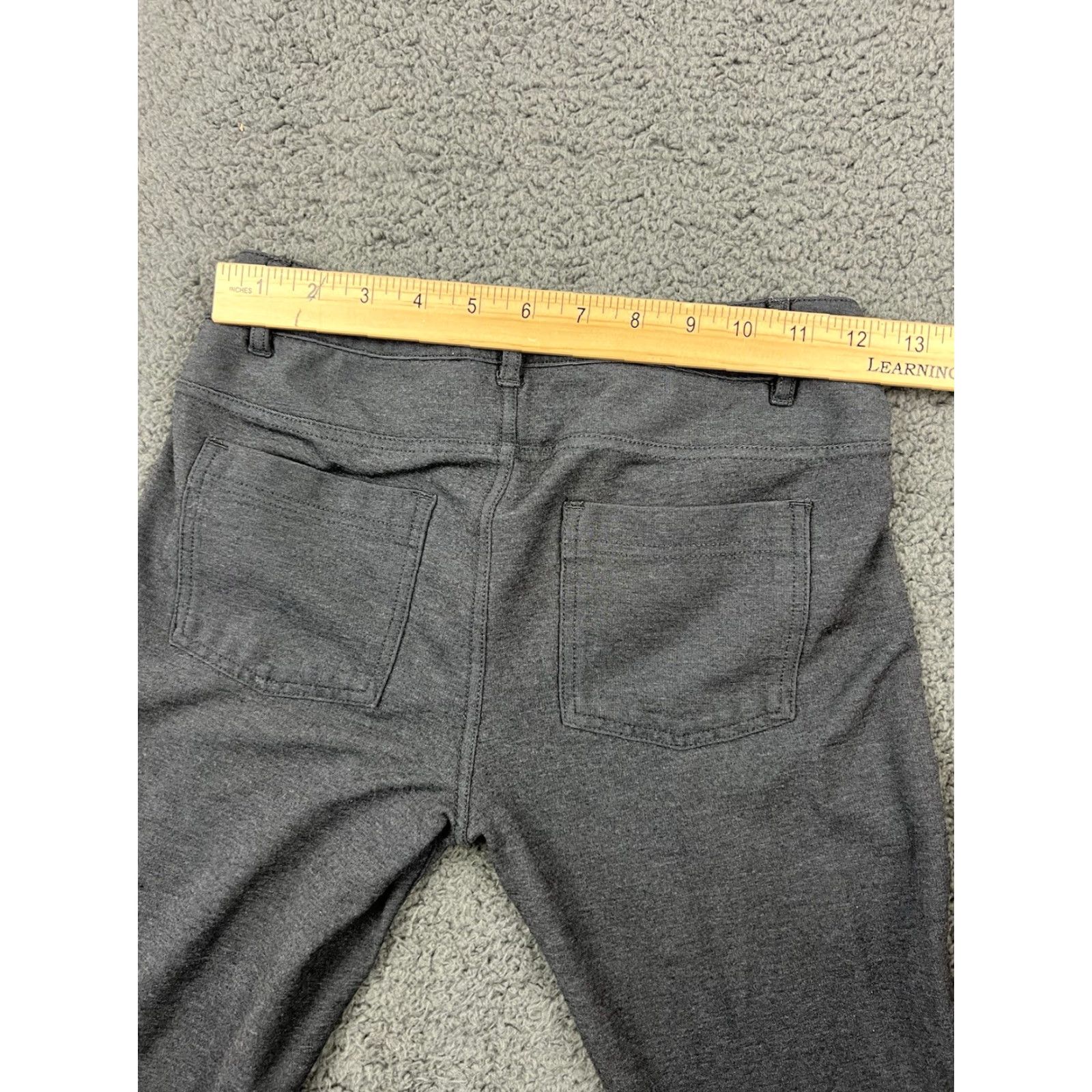 Athleta Athleta Pants Womens 2 Charcoal Gray Button Nylon Rayon Blend Hiking activewear Pants Adults Womens Size 26" / US 2 / IT 38 - 8 Thumbnail