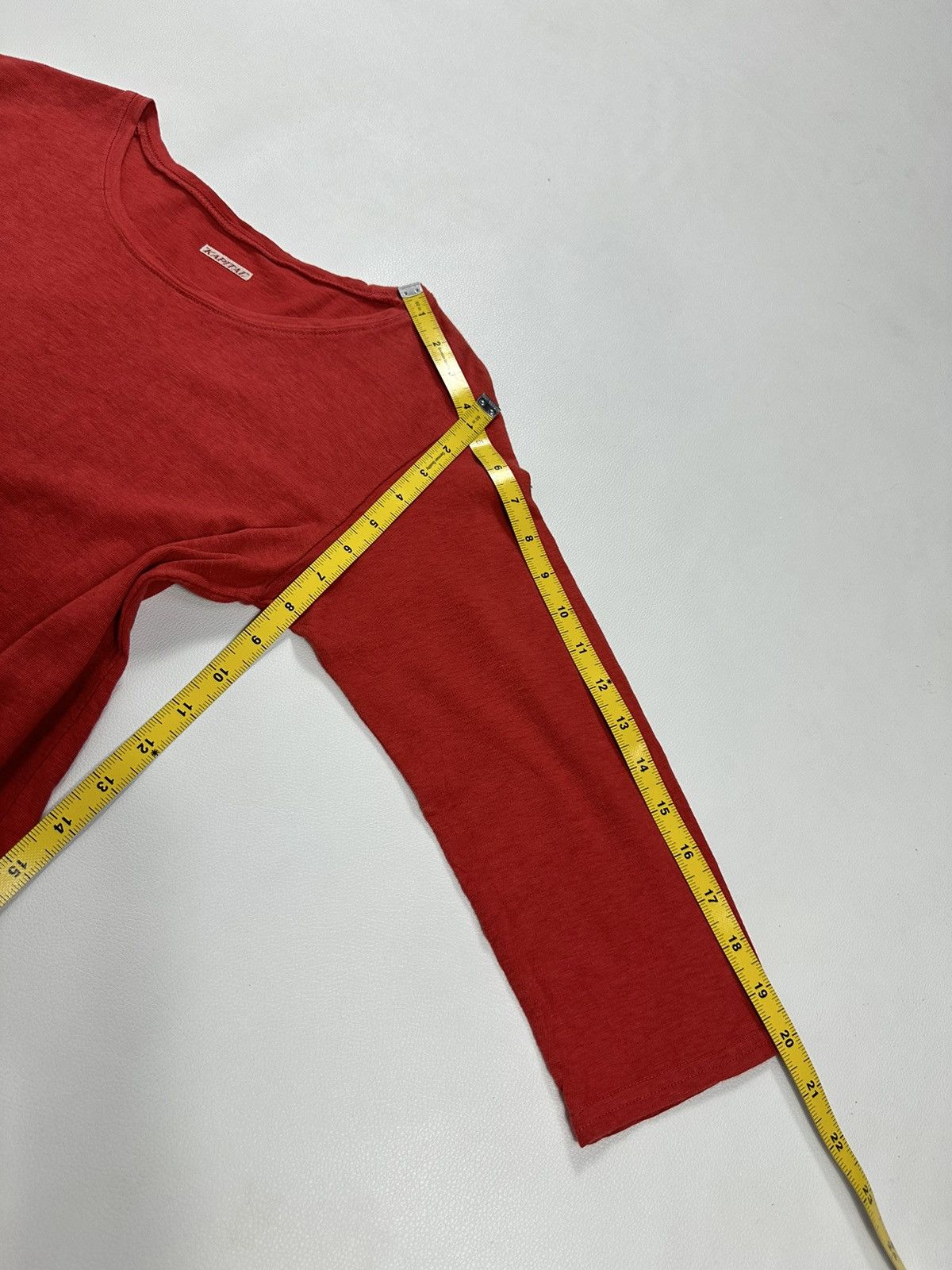 Japanese Brand × Kapital Rare!!! Kapital Asymmetric Punk Style Tshirt 3/4 sleeve Size M / US 6-8 / IT 42-44 - 15 Thumbnail